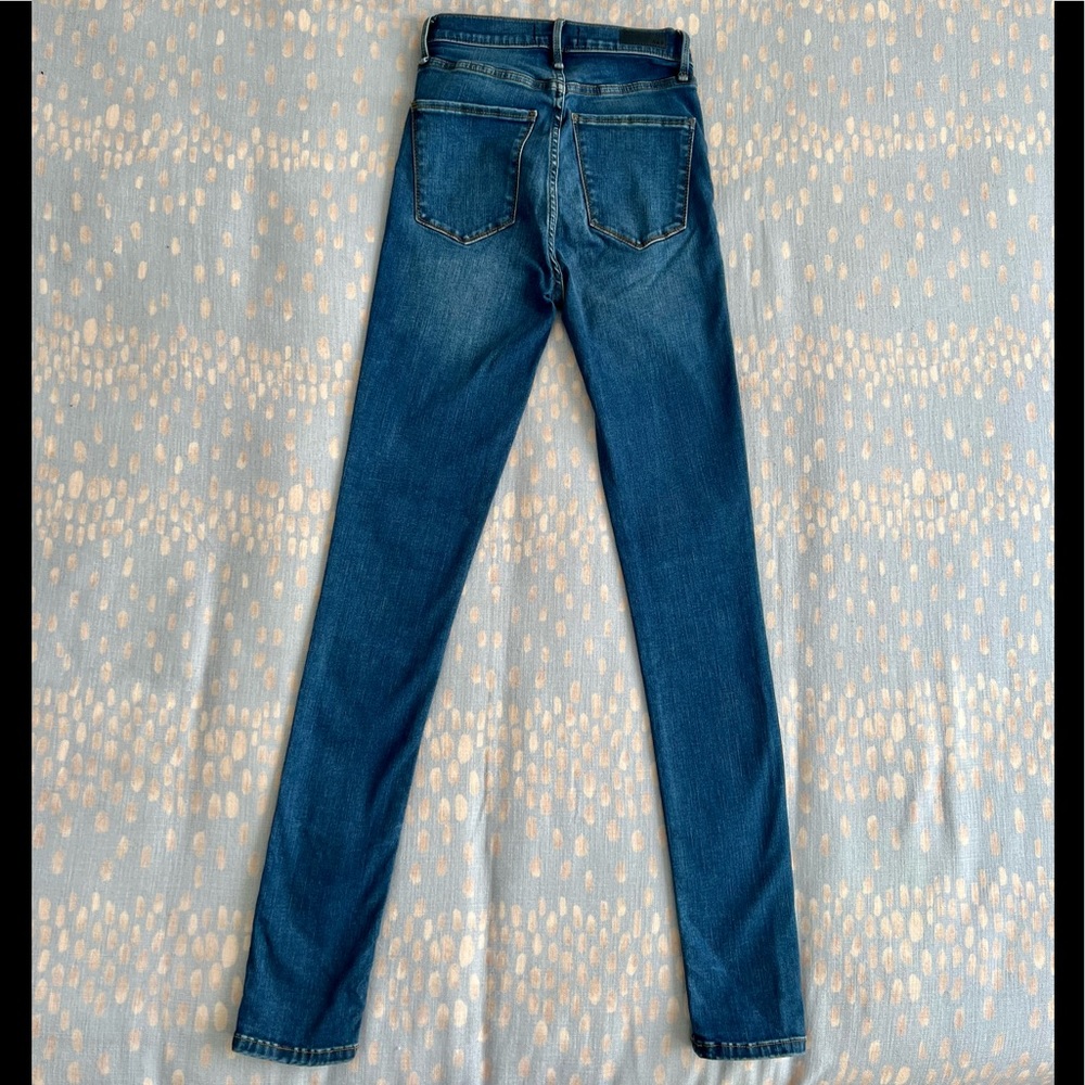 SOLD OUT EUC Abercrombie Ultra High Rise Super Skinny Ankle Jeans LONG Sz24/00 - Picture 2 of 6